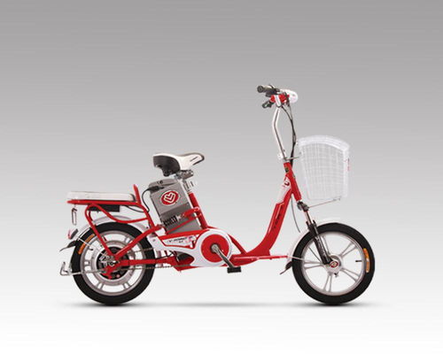 供應(yīng)愛瑪電動車 16靚穎熱情紅色車身 電機(jī)鎖 減震 整車體型小巧圖片 高清圖 細(xì)節(jié)圖 浚縣城鎮(zhèn)增福電動車行 